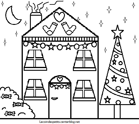 Coloriage de noel